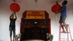 Persiapan Imlek di Vihara Tertua di Bogor