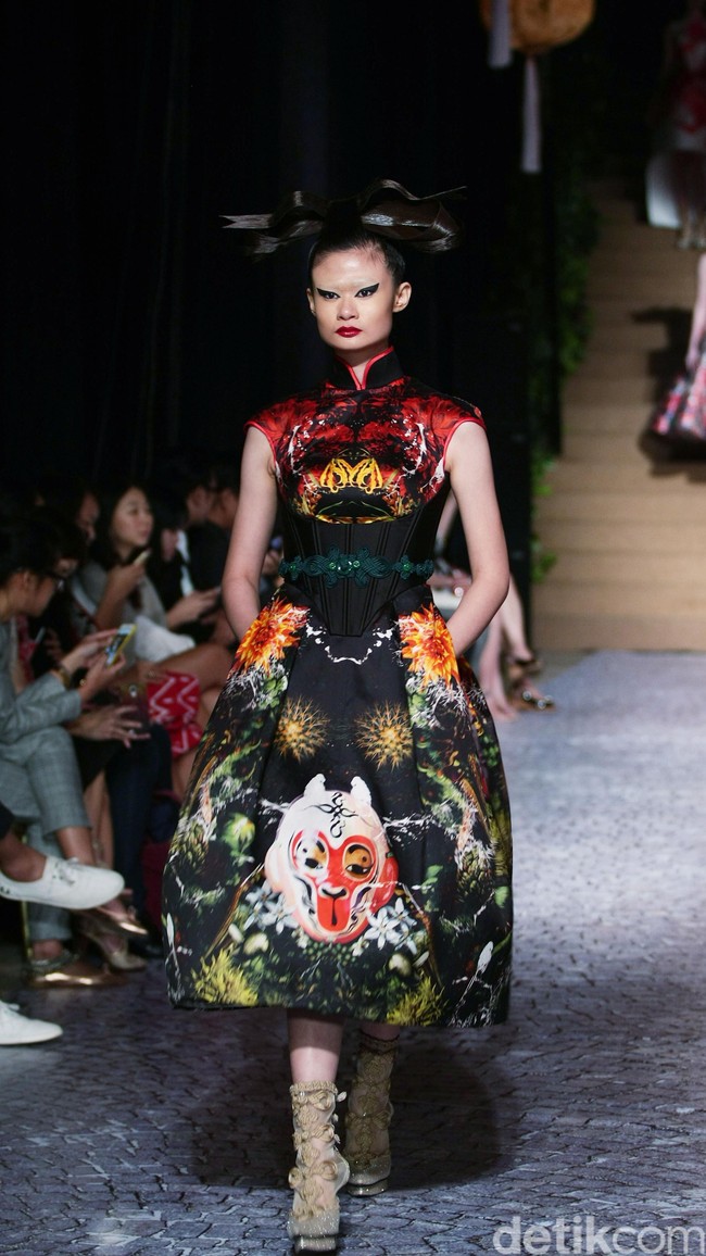 Sebastian Gunawan  Treasure from The East at Thamrin Nine Ballroom. Jakarta. [Foto: Mohammad Abduh/Wolipop]