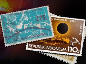 Kisah Prangko Gerhana dan Batara Kala Masuk Kantor Pos