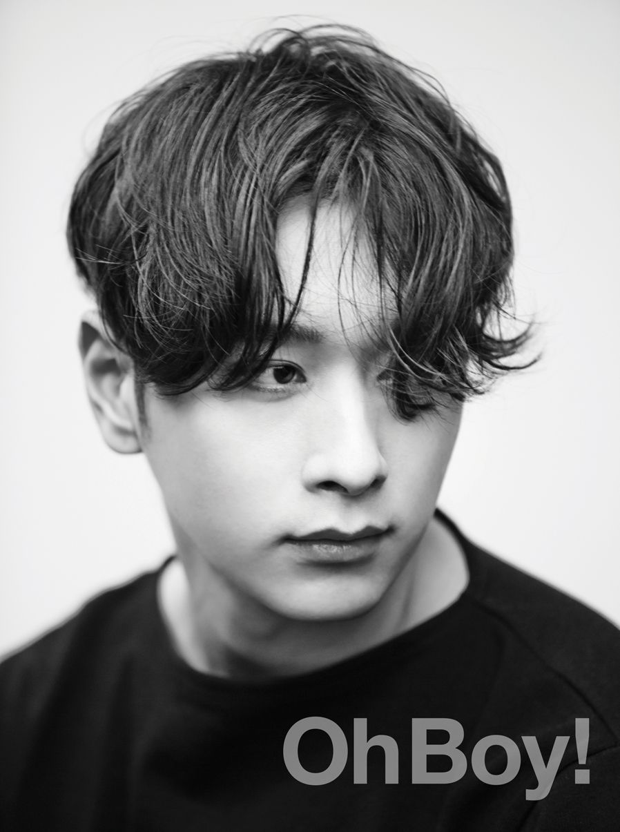 Chansung '2PM' untuk Majalah OhBoy! Korea edisi Februari