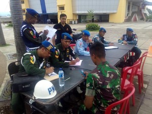 Bikers Berjaket TNI Terjaring Operasi Waspada Wira Pecut di Jl Raya Bogor