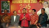 Karding menyatakan Tahun Monyet Api ini harus menjadi momentum bagi Indonesia memperkuat diri dalam segala aspek.