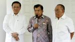 Agung dan Ical Bertemu di Kediaman JK
