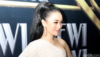Zaskia saat ditemui di kawasan Pondok Gede, Jakarta Timur, Selasa (2/2/2016) malam. Pool/Ismail/detikFoto.