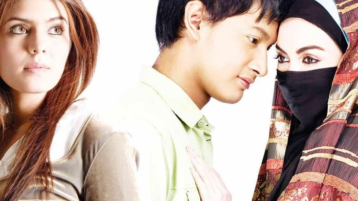Poster Film bernuansa cinta