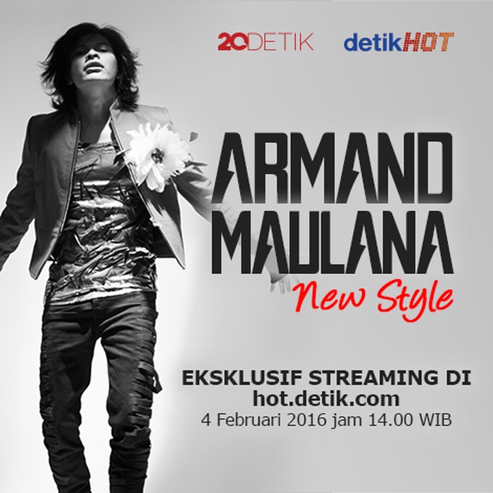 Mau Lihat Armand Maulana Tampil Beda?