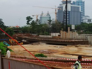 Sudah Setahun, Tol Depok-Antasari Baru Terbangun 25%