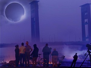 Gerhana 1988 di Palembang, Warga Terpesona Turis Jepang