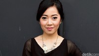 Karina saat ditemui di Studio Hanggar, Pancoran, Jakarta Selatan, Kamis (4/2/2016). Pool/Ismail/detikFoto.