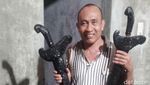 Warga Binjai Temukan Keris Raksasa dan Jenglot