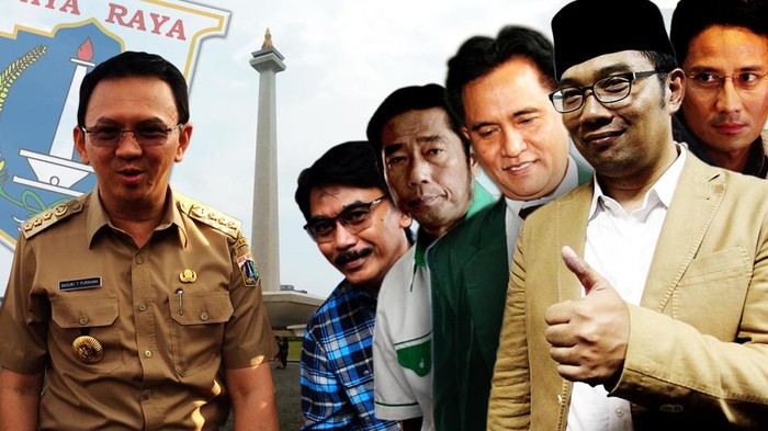Pilgub DKI 2017, Adu Kuat Pro Ahok vs Anti Ahok