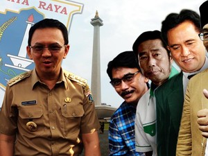 Pilgub DKI 2017, Adu Kuat Pro Ahok vs Anti Ahok