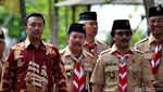 Jokowi Bahas Persiapan Jambore Pramuka