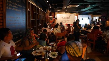 Acara ini diadakan di cafe Tartine, FX Lifestyle Xnter. Foto: detikINET/Anggoro Suryo Jati