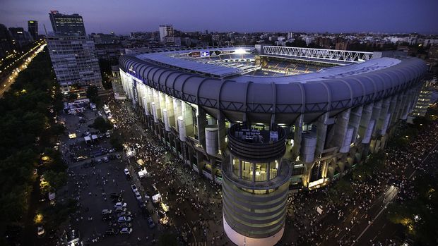 Estadio Santiago Bernabeu Madrid