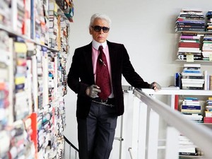 Intip Perpustakaan Ikonik Karl Lagerfeld