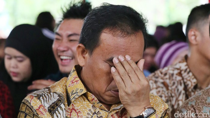 Sekretaris Daerah (Sekda) DKI Jakarta Saefullah saat peresmian RPTRA Menteng, Jakarta, Jumat (5/2/2016).