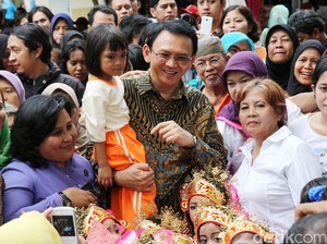 Taman Jembatan Layang Klender Rusak, Ahok: Lurahnya Enggak Benar