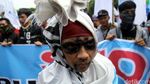 Buruh Demo di Istana