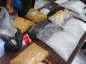 Bernilai Rp 13 M, Sabu 10 Kg Diangkut Pelaku Pakai Mobil Pengangkut Sapi