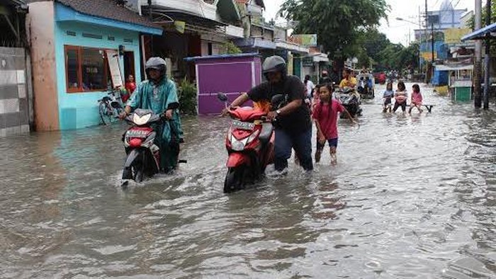 Hujan Dua Hari, Wilayah Sidoarjo Diterjang Banjir