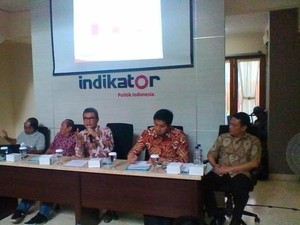 Survei Indikator: Mayoritas Masyarakat Puas dengan Kinerja Jokowi