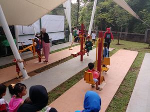 Begini Kerennya Taman Jagakarsa yang Diresmikan Ahok