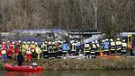 Dua Kereta Tabrakan di Jerman