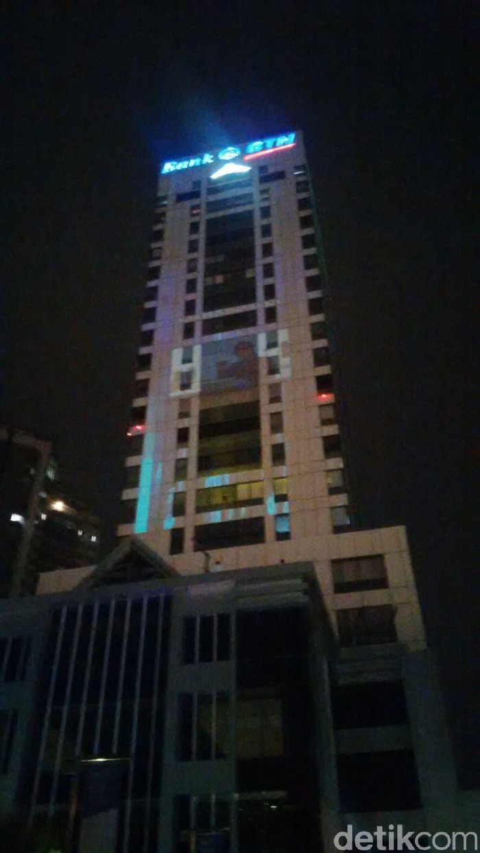 BTN Tayangkan Video Perjalanan 66 Tahun di Dinding Gedung Kantor Pusat