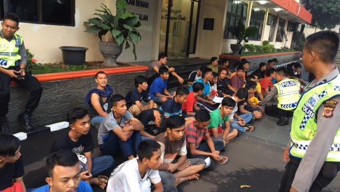 100 Remaja Tanggung Tukang Balap Liar dan Penontonnya di Bogor Diciduk Polisi