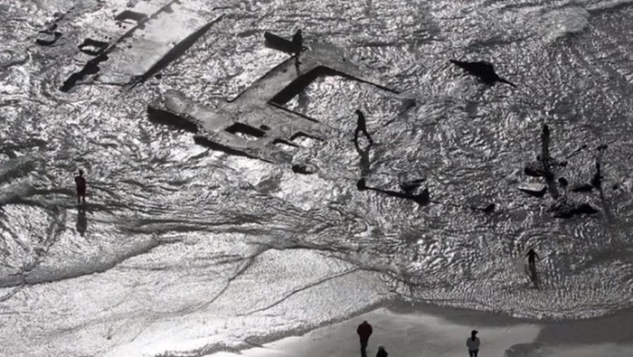 Kapal Dosa Muncul Kembali di Pantai AS