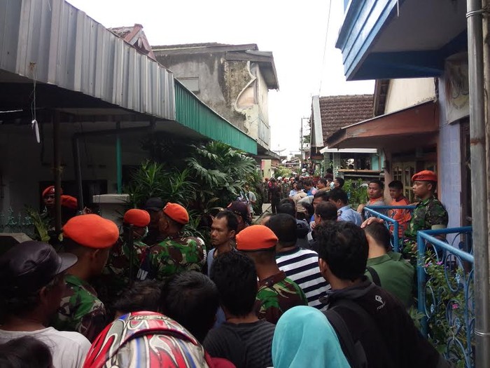 Begini Suasana di Lokasi Super Tucano Jatuh di Malang