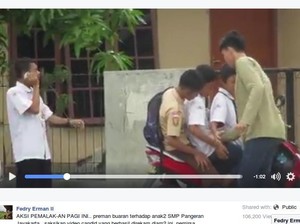 Seorang Pelajar SMPN 57 Ditikam Pemalak, Pelaku Dibekuk Anggota TNI dan Guru