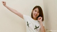Saat bersama Cherrybelle, Gigi kerap tampil dengan make-up tebal dan busana yang heboh saat di panggung. Pool/Gus Mun/detikFoto.