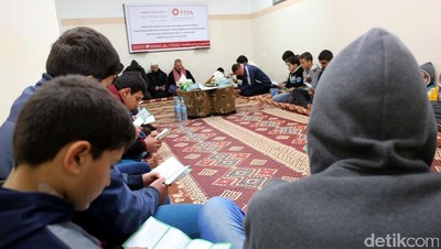 Dalam 20 Hari, Santri Daqu Gaza Hafal 61 Lembar Alquran