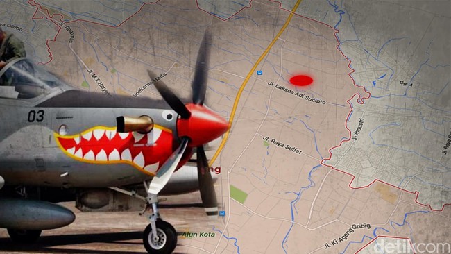 Detik-detik Mencekam Jatuhnya Super Tucano di Malang