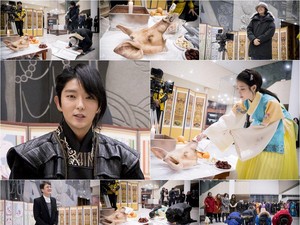 Lee Jun Ki dan IU Kompak dengan Hanbok di Syukuran Moon Lovers