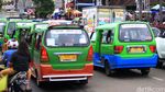 Angkot Ngetem, Kawasan Stasiun Bogor Macet