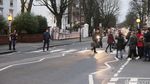 Ini Suasana Zebra Cross Abbey Road yang Terkenal