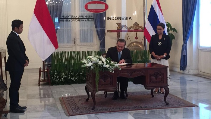 Kunjungi RI, Menlu Thailand Bahas Terorisme dan Kejahatan Transnasional