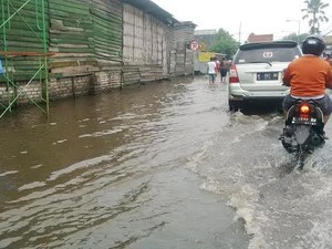 Ini Genangan Abadi Saat Musim Hujan