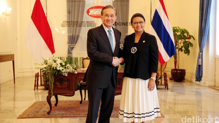 Ini Poin Penting yang Dibahas Menlu Retno dengan Menlu Thailand