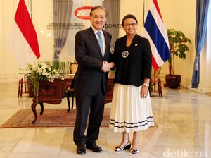 Ini Poin Penting yang Dibahas Menlu Retno dengan Menlu Thailand