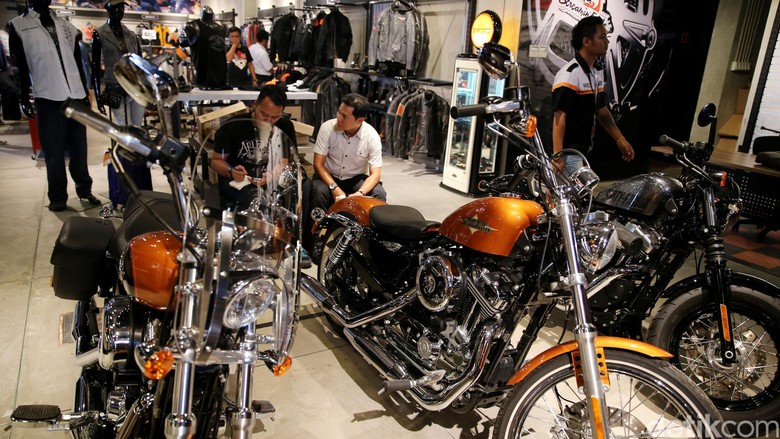 Moge-moge Harley-Davidson (Foto: Ari Saputra) Moge-moge Harley-Davidson (Foto: Ari Saputra)
