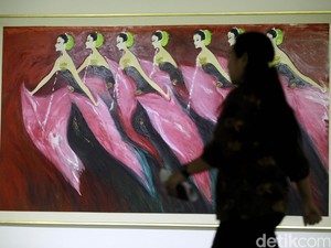 Kisah Tarian Bhedaya Ketawang yang Terinspirasi Lukisan Srihadi Soedarsono