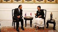 Bertemunya Kedua menteri untuk membahas hubungan bilateral Indonesia-Thailand.