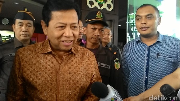 Novanto: Ada yang Sengaja Tanda Tangani Absen Saya di DPR
