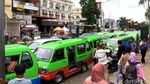 Angkot Ngetem, Kawasan Stasiun Bogor Macet
