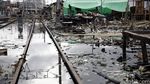Warga Kampung Bandan Dirikan Bangunan di Bekas Kebakaran