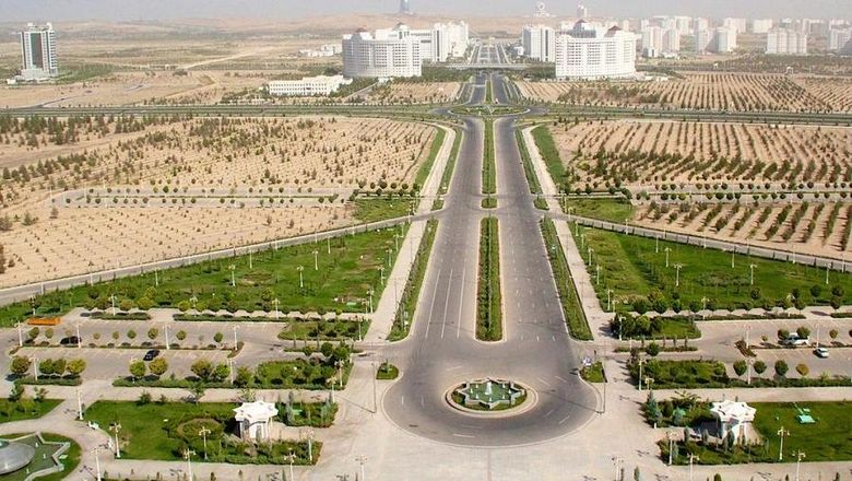 Turkmenistan Kota di Asia Tengah